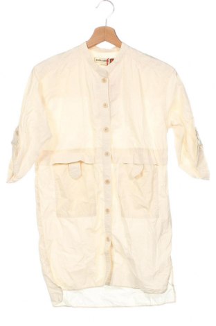 Детска риза Zara, Размер 7-8y/ 128-134 см, Цвят Екрю, Цена 18,00 лв.
