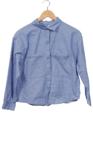 Kinderhemd Zara, Größe 13-14y/ 164-168 cm, Farbe Blau, Preis 2,10 €