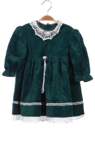 Παιδικό φόρεμα, Μέγεθος 12-18m/ 80-86 εκ., Χρώμα Πράσινο, Τιμή 7,00 €