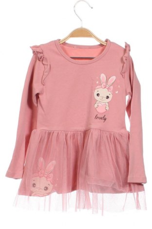 Dětské šaty , Velikost 12-18m/ 80-86 cm, Barva Růžová, Cena  195,00 Kč