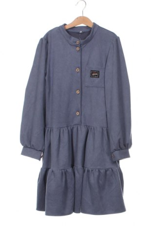 Kinderkleid, Größe 10-11y/ 146-152 cm, Farbe Blau, Preis € 7,16