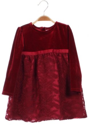 Детска рокля Baby Club, Размер 18-24m/ 86-98 см, Цвят Червен, Цена 18,71 лв.