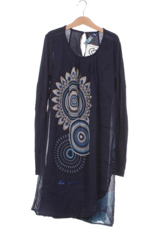 Detské šaty  Desigual, Veľkosť 10-11y/ 146-152 cm, Farba Modrá, Cena  18,48 €