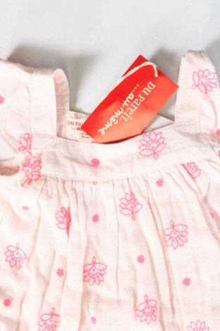 Dziecięca sukienka Du Pareil Au Meme, Rozmiar 9-12m/ 74-80 cm, Kolor Różowy, Cena 94,89 zł