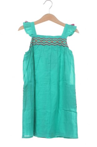Детска рокля Du Pareil Au Meme, Размер 4-5y/ 110-116 см, Цвят Зелен, Цена 42,00 лв.
