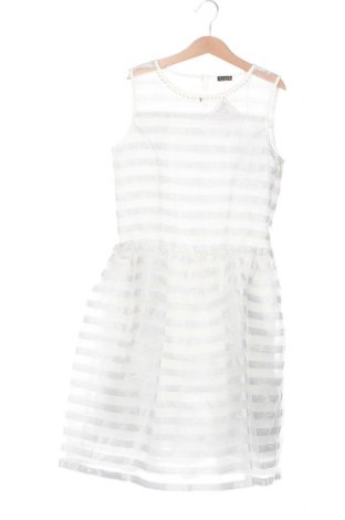 Kinderkleid Guess, Größe 11-12y/ 152-158 cm, Farbe Weiß, Preis 49,65 €