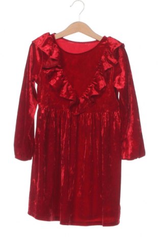 Детска рокля H&M, Размер 8-9y/ 134-140 см, Цвят Червен, Цена 13,17 лв.
