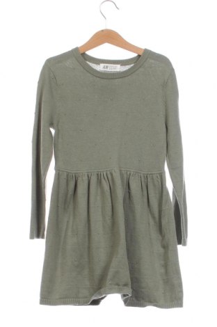 Kinderkleid H&M, Größe 4-5y/ 110-116 cm, Farbe Grün, Preis 7,86 €