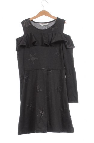 Детска рокля H&M, Размер 10-11y/ 146-152 см, Цвят Сив, Цена 17,82 лв.