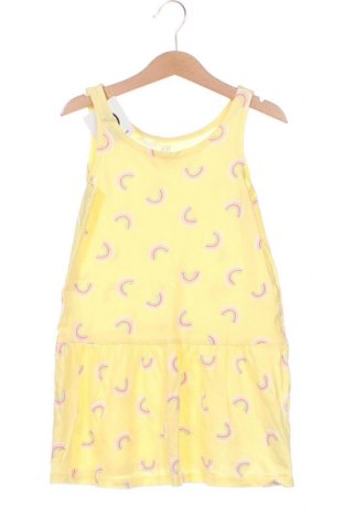 Детска рокля H&M, Размер 4-5y/ 110-116 см, Цвят Жълт, Цена 16,33 лв.