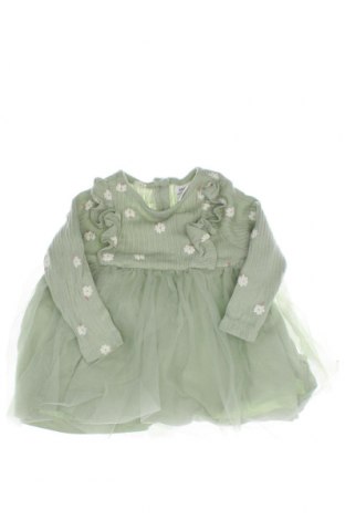 Детска рокля LC Waikiki, Размер 6-9m/ 68-74 см, Цвят Зелен, Цена 17,00 лв.