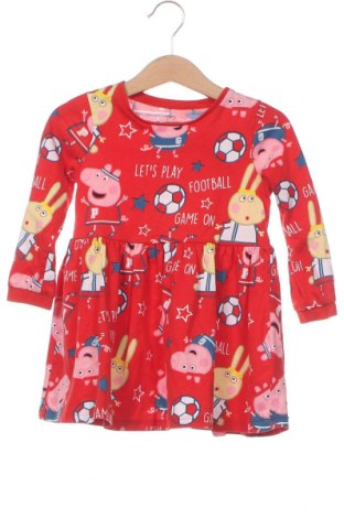 Rochie pentru copii Peppa Pig, Mărime 18-24m/ 86-98 cm, Culoare Roșu, Preț 36,76 Lei