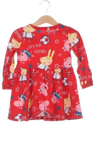 Παιδικό φόρεμα Peppa Pig, Μέγεθος 18-24m/ 86-98 εκ., Χρώμα Κόκκινο, Τιμή 12,28 €