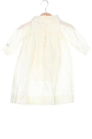 Детска рокля Petit Bateau, Размер 3-6m/ 62-68 см, Цвят Бял, Цена 48,06 лв.