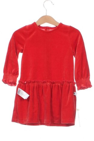 Kinderkleid Petit Bateau, Größe 12-18m/ 80-86 cm, Farbe Rot, Preis 41,75 €