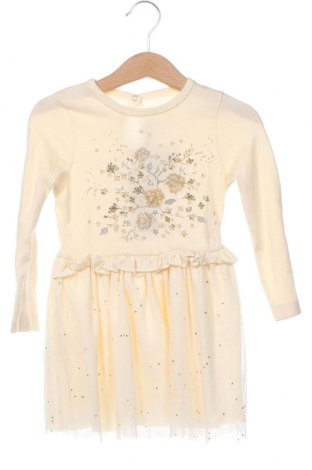 Детска рокля Petit Beguin, Размер 2-3y/ 98-104 см, Цвят Екрю, Цена 33,15 лв.