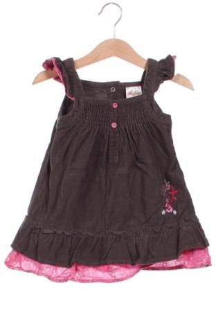 Детска рокля Playtime, Размер 9-12m/ 74-80 см, Цвят Кафяв, Цена 17,60 лв.