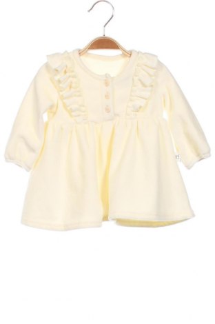 Детска рокля SHEIN, Размер 3-6m/ 62-68 см, Цвят Екрю, Цена 9,74 лв.