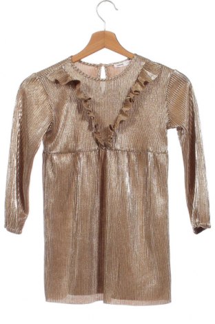 Dětské šaty  Sinsay, Velikost 4-5y/ 110-116 cm, Barva Zlatistá, Cena  172,00 Kč