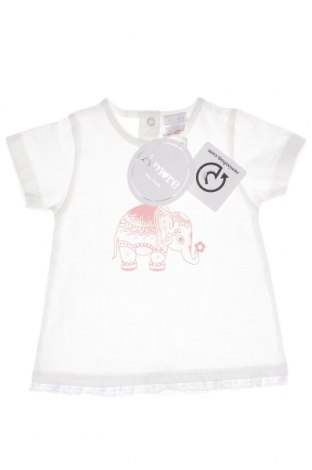 Детска тениска, Размер 6-9m/ 68-74 см, Цвят Бял, Цена 8,16 лв.
