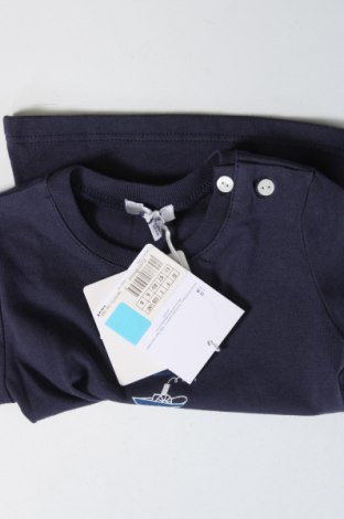 Παιδικό μπλουζάκι Absorba, Μέγεθος 3-6m/ 62-68 εκ., Χρώμα Μπλέ, Τιμή 10,52 €