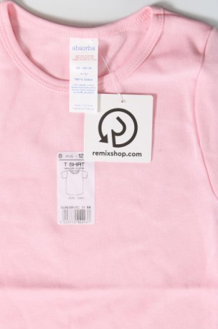 Kinder T-Shirt Absorba, Größe 7-8y/ 128-134 cm, Farbe Rosa, Preis 4,21 €