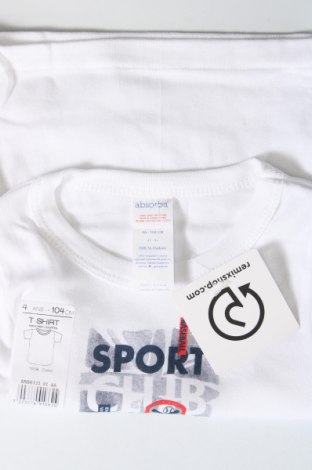 Kinder T-Shirt Absorba, Größe 3-4y/ 104-110 cm, Farbe Weiß, Preis € 20,77