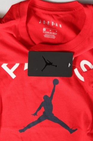 Gyerek póló Air Jordan Nike, Méret 8-9y / 134-140 cm, Szín Piros, Ár 13 529 Ft