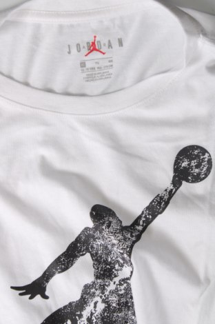 Kinder T-Shirt Air Jordan Nike, Größe 13-14y/ 164-168 cm, Farbe Weiß, Preis 32,99 €