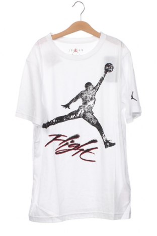 Kinder T-Shirt Air Jordan Nike, Größe 13-14y/ 164-168 cm, Farbe Weiß, Preis 19,79 €