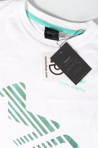 Dziecięcy T-shirt Hackett x Aston Martin Racing, Rozmiar 7-8y/ 128-134 cm, Kolor Biały, Cena 192,16 zł