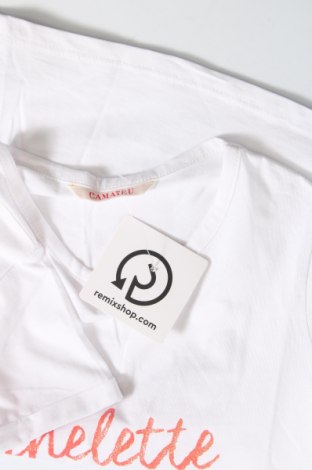 Dziecięcy T-shirt Camaieu, Rozmiar 5-6y/ 116-122 cm, Kolor Biały, Cena 42,65 zł