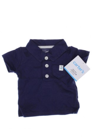 Детска тениска Carter's, Размер 0-1m/ 50 см, Цвят Син, Цена 9,76 лв.