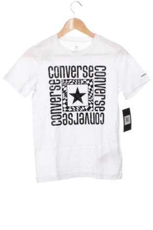 Dziecięcy T-shirt Converse, Rozmiar 8-9y/ 134-140 cm, Kolor Biały, Cena 81,56 zł