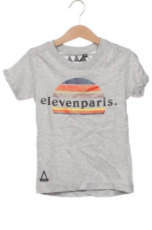Детска тениска Eleven Paris, Размер 5-6y/ 116-122 см, Цвят Сив, Цена 54,40 лв.