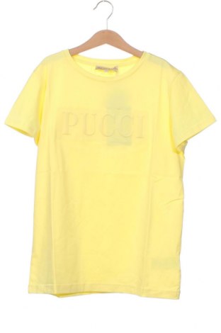 Детска тениска Emilio Pucci, Размер 12-13y/ 158-164 см, Цвят Жълт, Цена 106,19 лв.