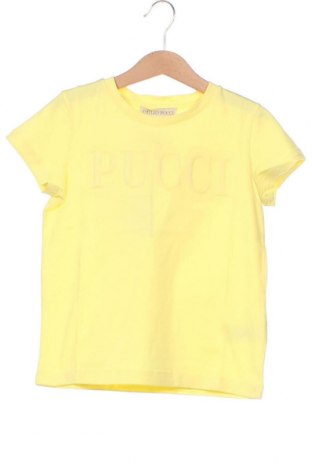 Tricou pentru copii Emilio Pucci, Mărime 5-6y/ 116-122 cm, Culoare Galben, Preț 184,03 Lei