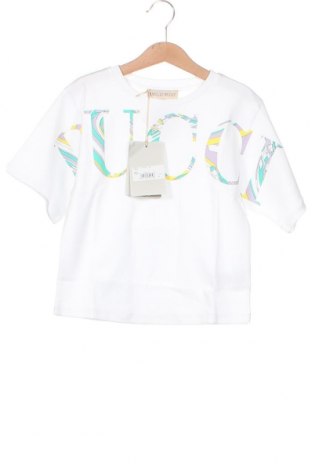 Παιδικό μπλουζάκι Emilio Pucci, Μέγεθος 6-7y/ 122-128 εκ., Χρώμα Λευκό, Τιμή 64,33 €