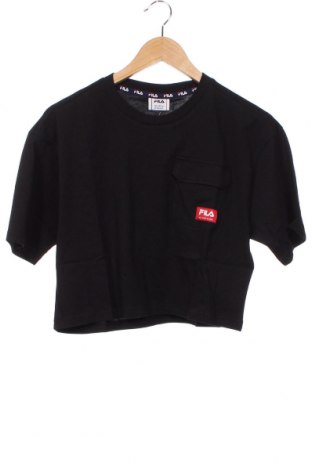 Детска тениска FILA, Размер 12-13y/ 158-164 см, Цвят Черен, Цена 25,38 лв.