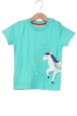 Παιδικό μπλουζάκι Frugi, Μέγεθος 18-24m/ 86-98 εκ., Χρώμα Πράσινο, Τιμή 7,19 €