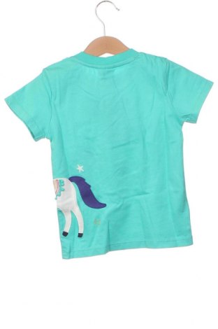 Детска тениска Frugi, Размер 18-24m/ 86-98 см, Цвят Зелен, Цена 31,00 лв.