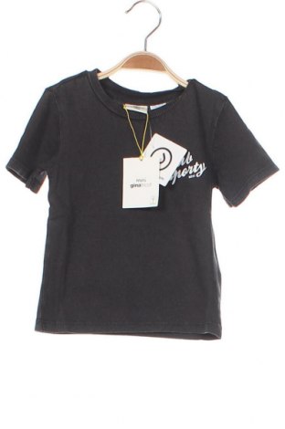 Kinder T-Shirt Gina Tricot, Größe 9-12m/ 74-80 cm, Farbe Grau, Preis 4,99 €