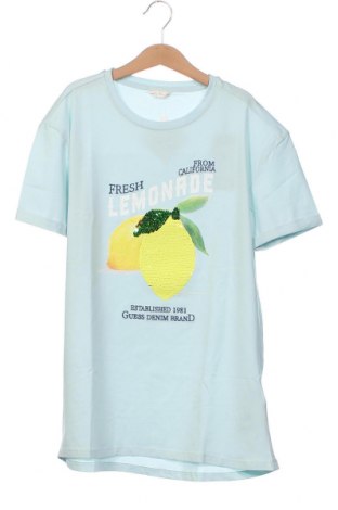Детска тениска Guess, Размер 13-14y/ 164-168 см, Цвят Син, Цена 40,00 лв.