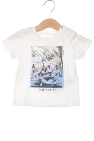 Детска тениска IKKS, Размер 6-9m/ 68-74 см, Цвят Бял, Цена 16,00 лв.