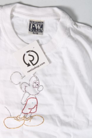 Детска тениска Impulse Wear, Размер 5-6y/ 116-122 см, Цвят Бял, Цена 7,38 лв.