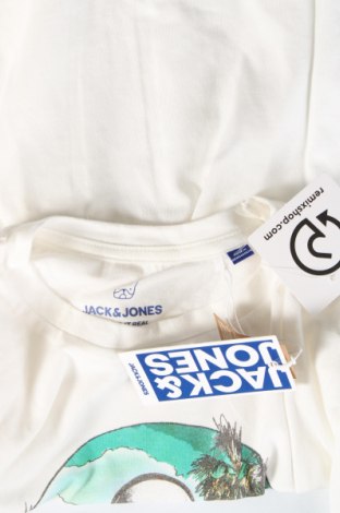 Детска тениска Jack & Jones, Размер 13-14y/ 164-168 см, Цвят Бял, Цена 33,00 лв.