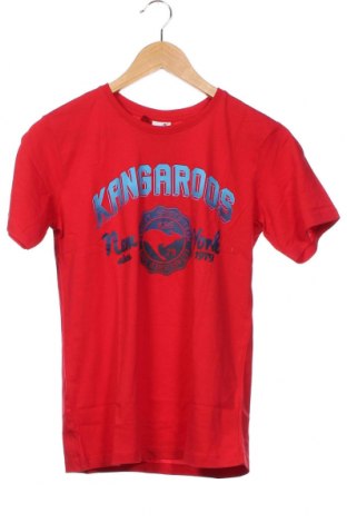 Dziecięcy T-shirt Kangaroos, Rozmiar 11-12y/ 152-158 cm, Kolor Czerwony, Cena 48,38 zł