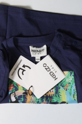 Детска тениска Kenzo, Размер 18-24m/ 86-98 см, Цвят Син, Цена 91,26 лв.