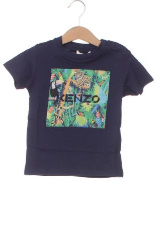 Παιδικό μπλουζάκι Kenzo, Μέγεθος 18-24m/ 86-98 εκ., Χρώμα Μπλέ, Τιμή 47,04 €