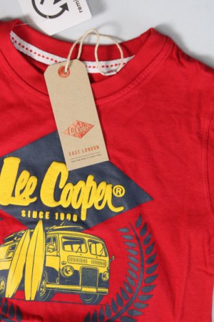 Kinder T-Shirt Lee Cooper, Größe 3-4y/ 104-110 cm, Farbe Rot, Preis 15,98 €
